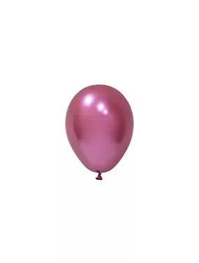 BALONEVI Latex lufi, 5", 13cm, 100db/cs, Chrome Fuchsia, Króm Fukszia