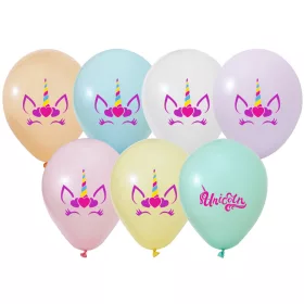 BALONEVI lufi, 12" 30cm, 50db/cs, Unikornis