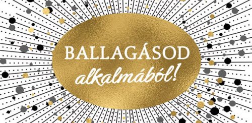 CARDEX Képeslap, zsebes, Ballagásod alkalmából