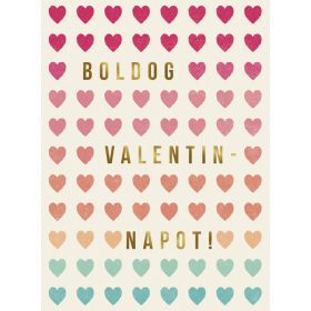 Cardex Valentin napi mini képeslap borítékkal