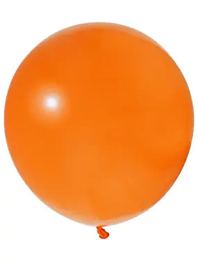BALONEVI Latex lufi 24" 60cm, 3db/cs, Pastel Orange, Narancssárga
