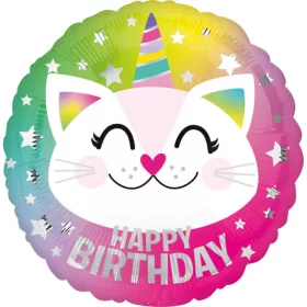 Szülinapi lufi 18" 45cm Happy Birthday!