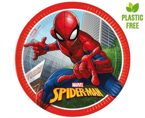 Papírtányér 23cm 8db Spiderman, Pókember