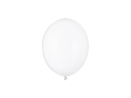 BALONEVI Latex lufi, 5", 13cm, 100db/cs, Pastel Crystal, Átlátszó