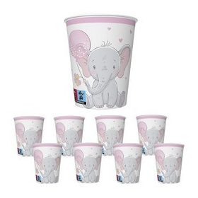 Parpírpohár 250ml 8db, kislány