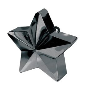   Léggömbsúly, nehezék 170g csillag forma, fekete színben, 11780010