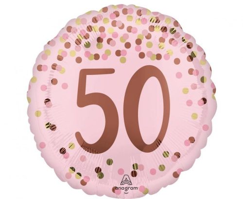 Szám, Számos fólia lufi 18" 45cm - 50-es lufi