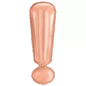   Betű lufi 34" 86cm óriás Rosegold betű, Felkiáltójel