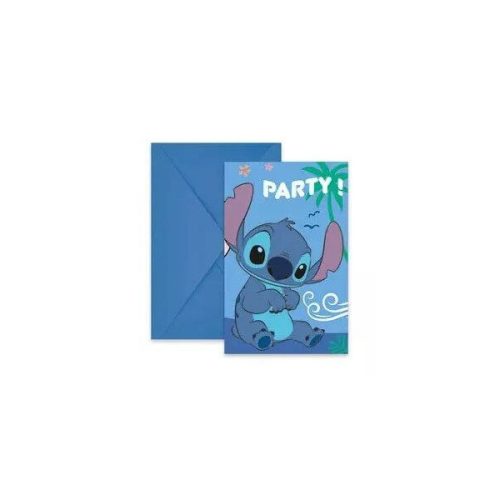 Meghívó, Stitch 6db
