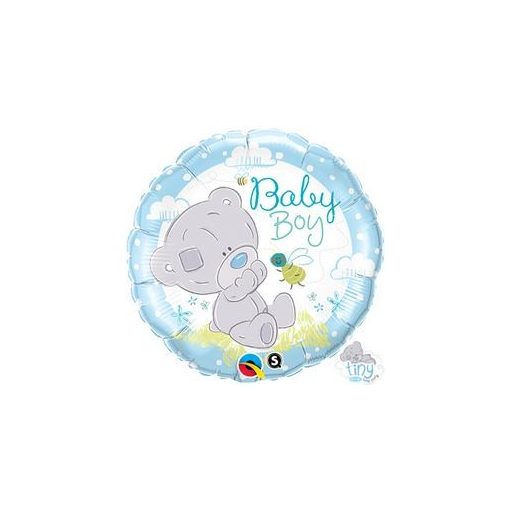 Fólia lufi babaszületésre 18" 45cm - Baby Boy, 28172, héliummal töltve