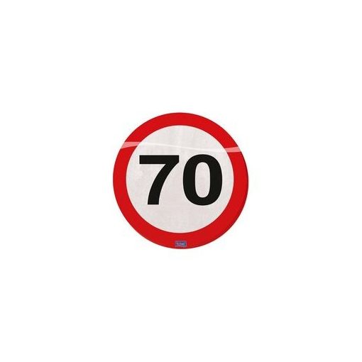 Szalvéta sebességkorlátozó számos 30cm 20db 70-es számmal f28370