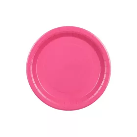 Papírtányér 23cm 6db Pink