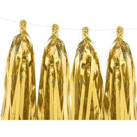 Rojtos girland, dekor füzér, 200cm arany