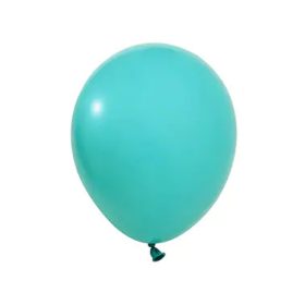  BALONEVI Latex lufi, 12" 30cm, 100db/cs, , Pastel Turquoise Blue, Türkiz