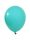 BALONEVI Latex lufi, 12" 30cm, 100db/cs, , Pastel Turquoise Blue, Türkiz