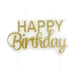 Gyertya Happy Birthday