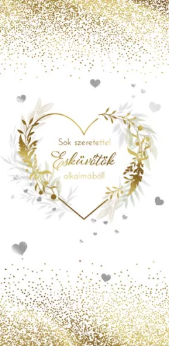 Cardex képeslap esküvőre, Sok szeretettel gratulálunk esküvőtök alkalmából