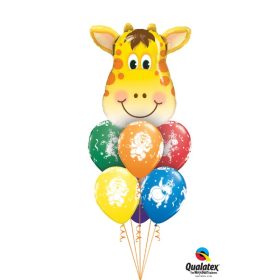   Héliumos luficsokor bármely alkalomra, zsiráf - INGYENES KISZÁLLÍTÁSSAL