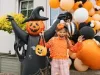 Álló lufi, 75 inch 190 cm Halloween, óriás madárijesztő, csak levegővel tölthető