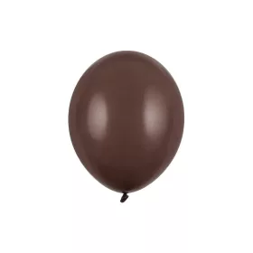 Léggömb 11" (28cm-es), kakaóbarna lufi