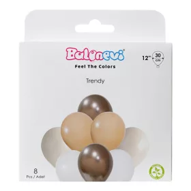Lufi 12", 30cm 8db vegyes színek, Trendy
