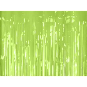   Ajtódekoráció, függöny, háttér, 100x200cm, Világoszöld