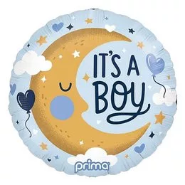 Lufi babaszületésre 18" 45cm - It's a Boy