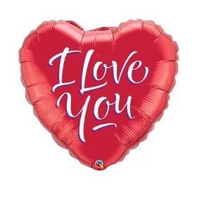 Lufi 18" 45cm "I love you" szív