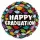 Ballagási lufi 18" 45cm Happy Graduation