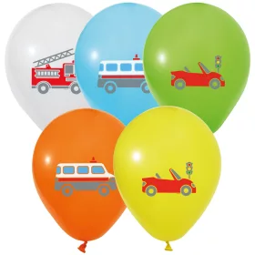 BALONEVI lufi, 12" 30cm, 8db/cs, Járművek, Traffic