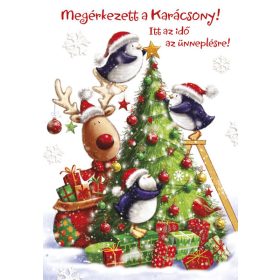 Cardex Karácsonyi zenélő képeslap