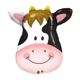Óriás lufi 32"  81cm boci, tehén, cow, 16455