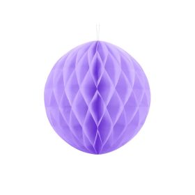 Méhsejt  lampion dekoráció, levendula lila - 30cm