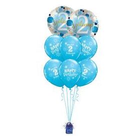   Héliumos luficsokor 2. szülinapra - INGYENES KISZÁLLÍTÁSSAL
