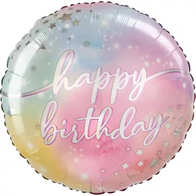 Szülinapi óriás lufi 28" 71cm Happy Birthday