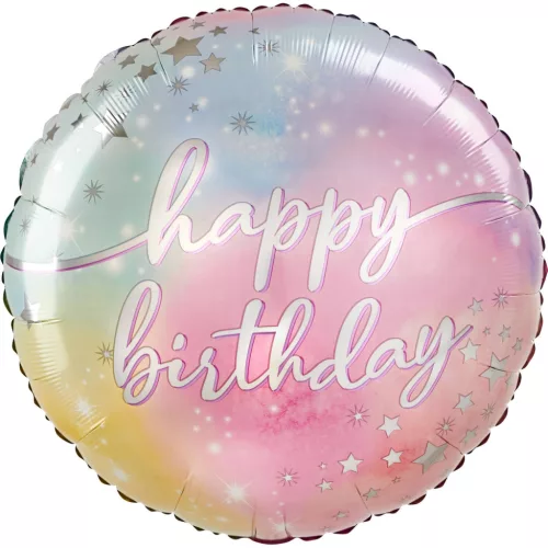 Szülinapi óriás lufi 28" 71cm Happy Birthday