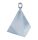 Léggömbsúly, nehezék 110g piramis forma, ezüst színben, 14420