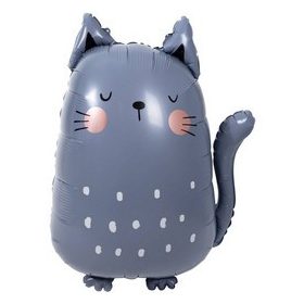 Óriás fólia lufi 32"  81cm boci, tehén, cow, 16455, héliummal töltve