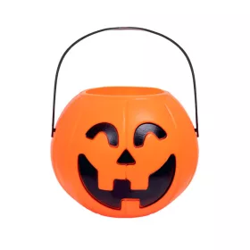 Halloween tök, édességkosár