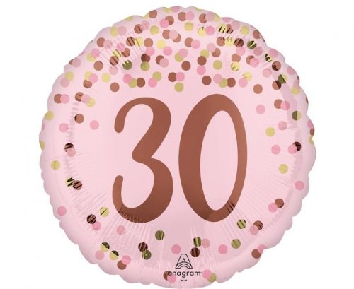 Szám, Számos fólia lufi 18" 45cm - 30-as lufi