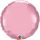 Egyszínű kerek fólia lufi 18" 45cm Pearl pink, Gyöngyház rózsaszín, 