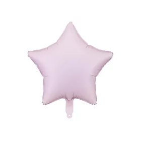 Egyszínű csillag lufi 19" 48cm pasztell lila csillag 