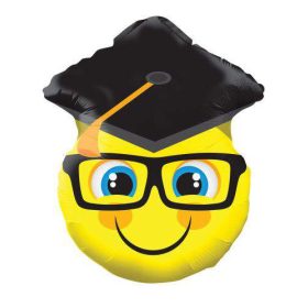 Ballagási óriás fólia lufi 28" 72cm bagoly, 1011085256-28, héliummal töltve