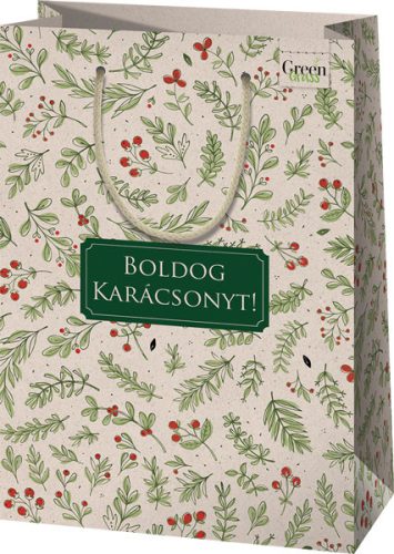 Dísztasak Karácsonyi Green- nagy