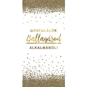   CARDEX Képeslap, zsebes, Gratulálok Ballagásod alkalmából