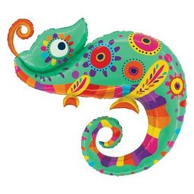 Óriás fólia lufi 29"  74cm oroszlán, 16154, héliummal töltve