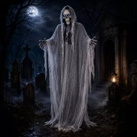 Csontváz dekoráció 220cm, Halloween