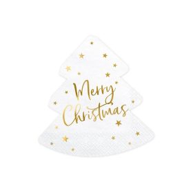 Szalvéta  Karácsony, Merry Christmas 16x16cm