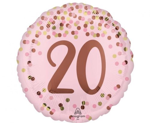 Szám, Számos fólia lufi 18" 45cm - 20-as lufi