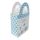 Léggömbsúly, nehezék 160g ajándéktasak forma, Baby Shower, kék 29560